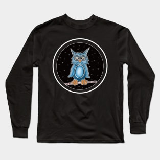 Little owl with glasses... Long Sleeve T-Shirt